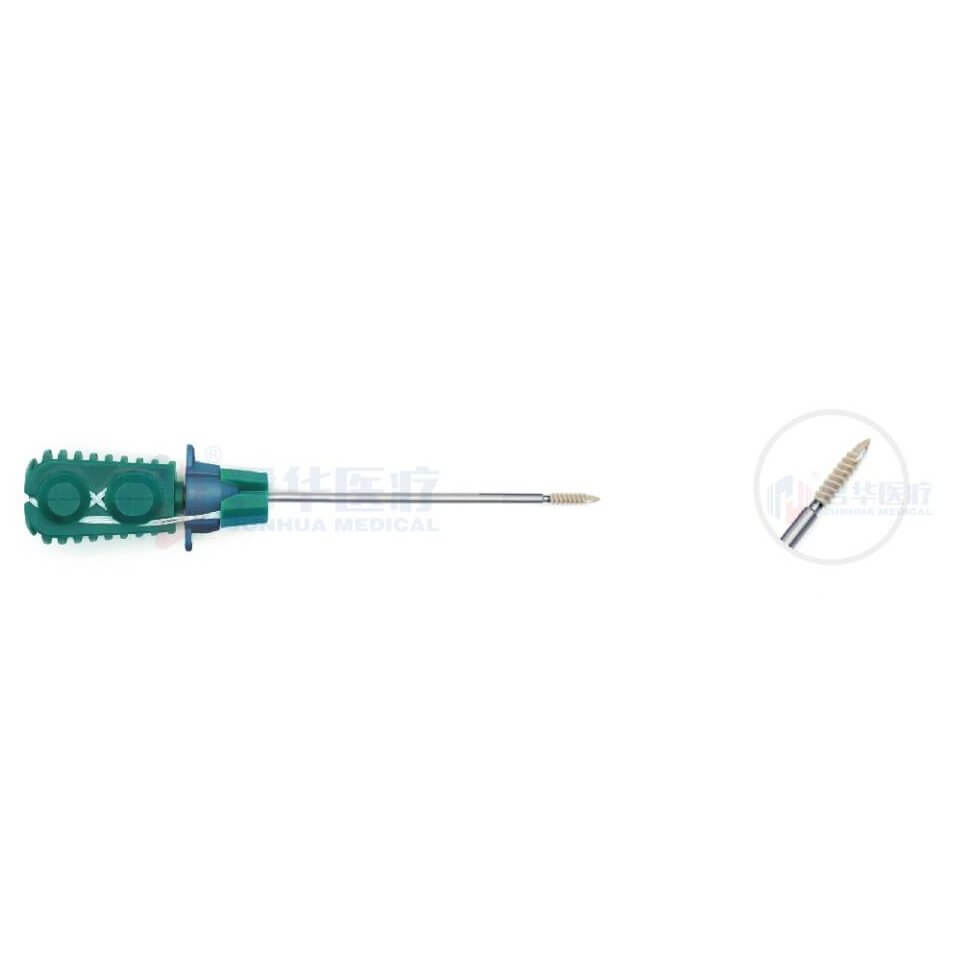 PEEK with Threaded Anchor Screw-in (Medial Anchoring Strip)